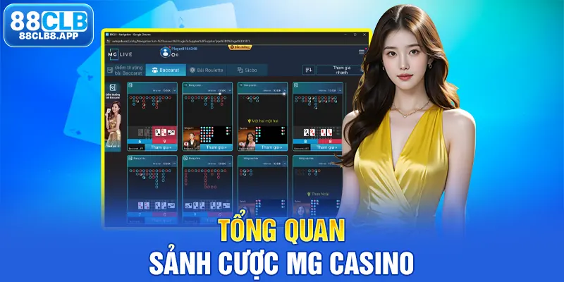 Tổng quan sảnh cược MG Casino